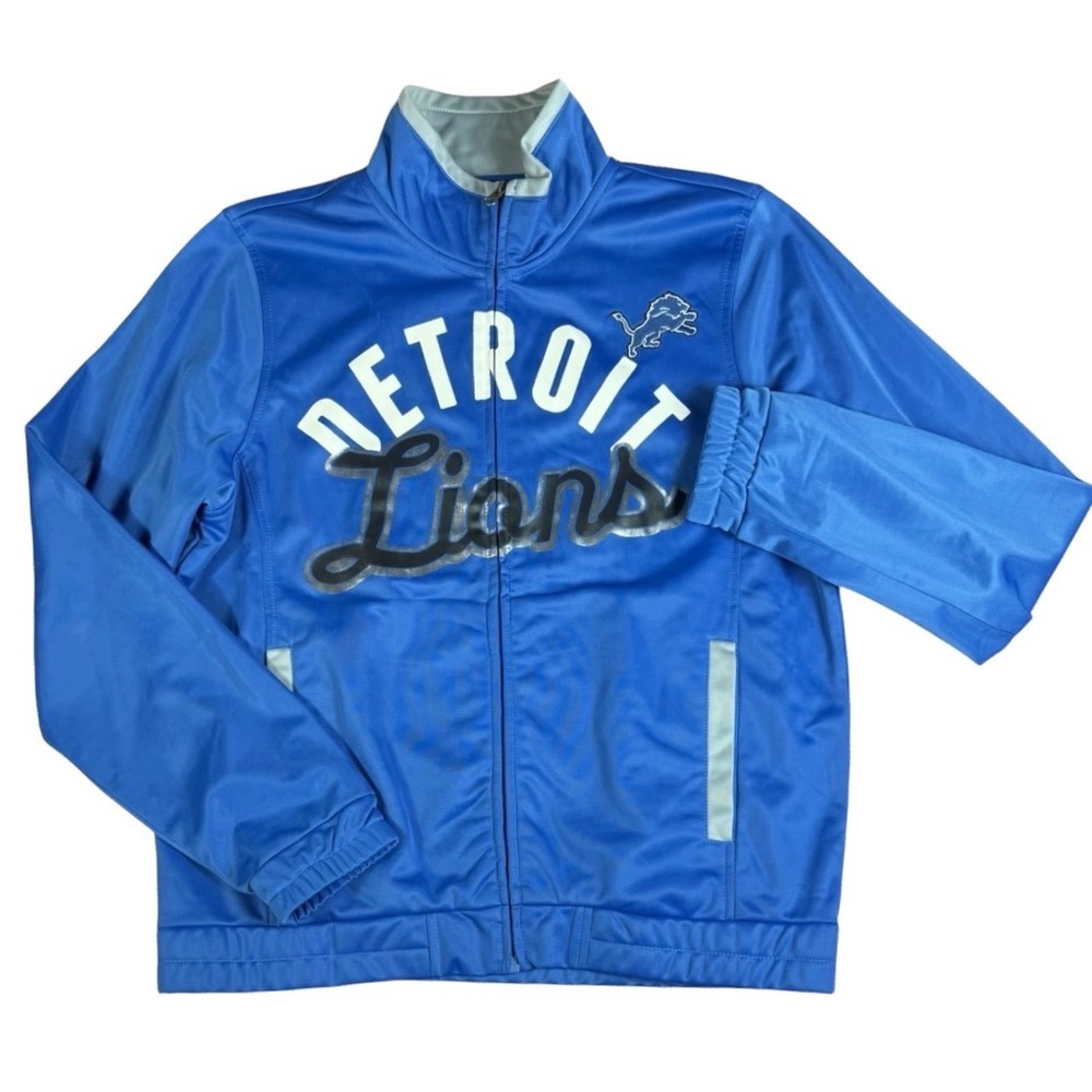 Detroit Lions Full Zip NFL Jacket Womens Large - Picture 2 of 7